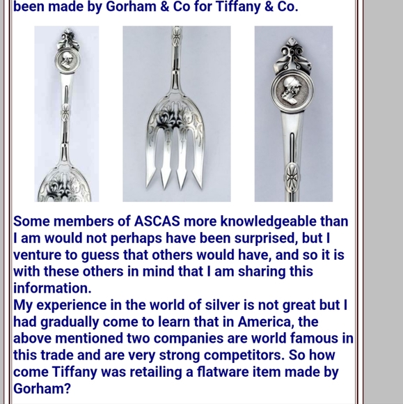 1864 Tiffany & Company Gorham Spartan Spoon Ring Sterling Luxury Vintage #64 - Picture 13 of 16